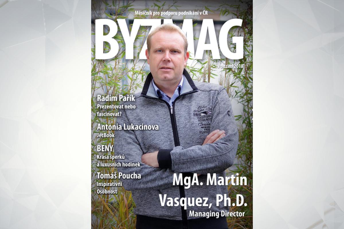 “Vše se lze naučit,” říká Martin Vasquez pro BYZMAG